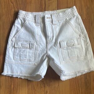 Women’s A.N.A High Rise Midi Cargo Short